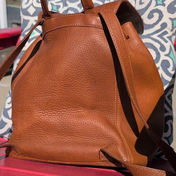 Vintage Coach Sonoma Backpack 4908 Saddle Defects - Picture 4 of 12